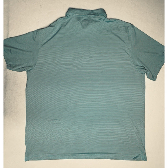 Mens Callaway Golf Size 2XL Short Sleeve Opti-Dri Polo Shirt Aqua Green - Picture 5 of 9